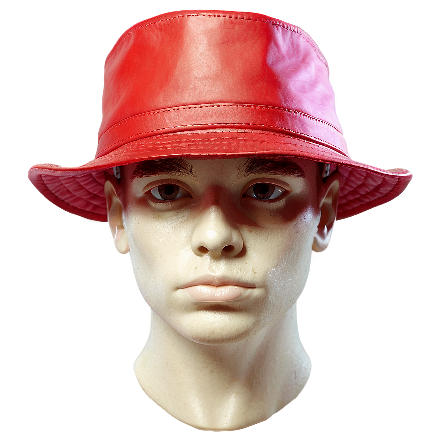 Leather Bucket Hat Png Xgf