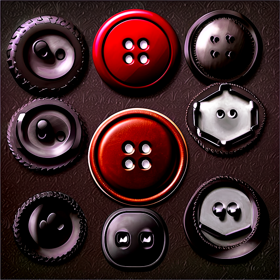 Leather Button Png 96