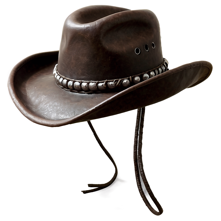 Leather Cowboy Hat Png Cps