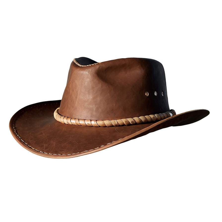 Leather Cowboy Hat Png Xdp26