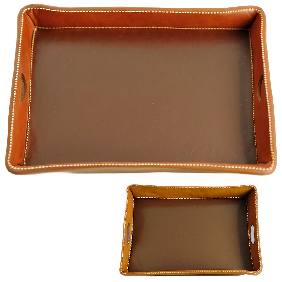 Leather Desk Tray Png Dcy38