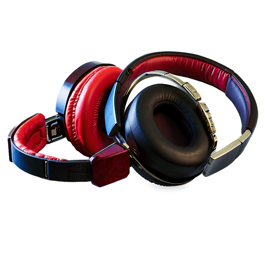 Leather Headphones Luxury Png 96