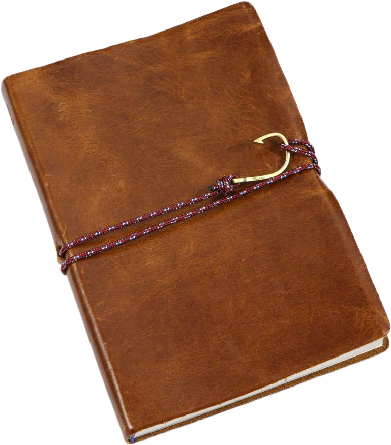 Leather Journalwith Cord Wrap