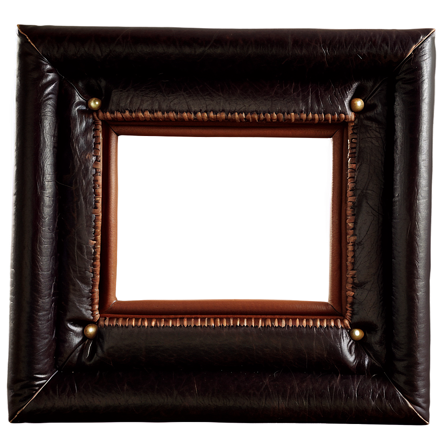 Leather Picture Frame Png Hkm65