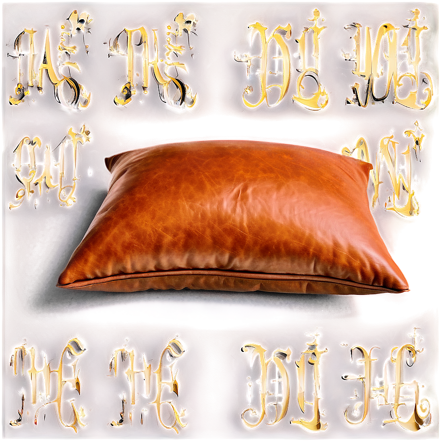 Leather Pillow Png Vjw