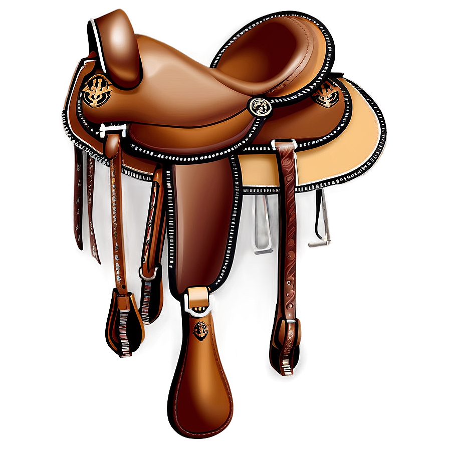 Leather Saddle Png 06292024