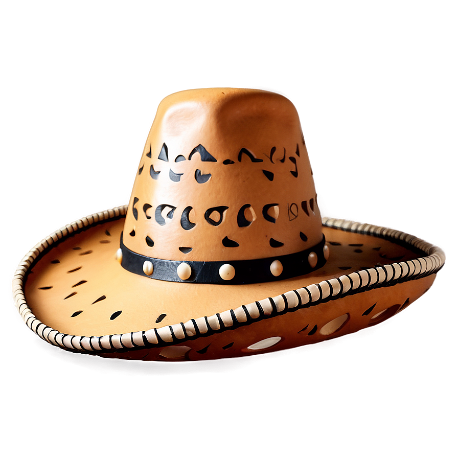 Leather Sombrero Hat Png 75