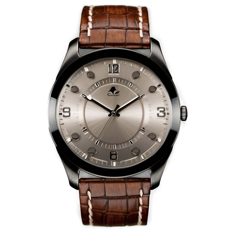 Leather Strap Watch Png 26