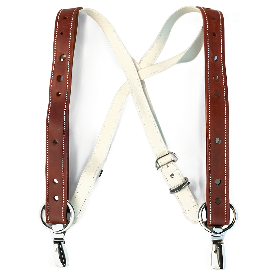 Leather Suspenders Png Oym