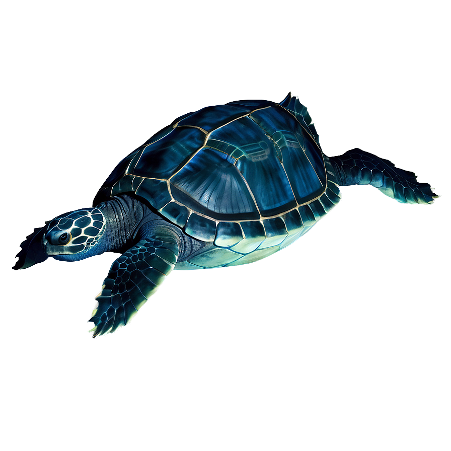 Leatherback Turtle Ocean Depths Png 75