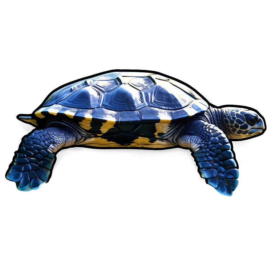 Leatherback Turtle Underwater Scene Png Rfv