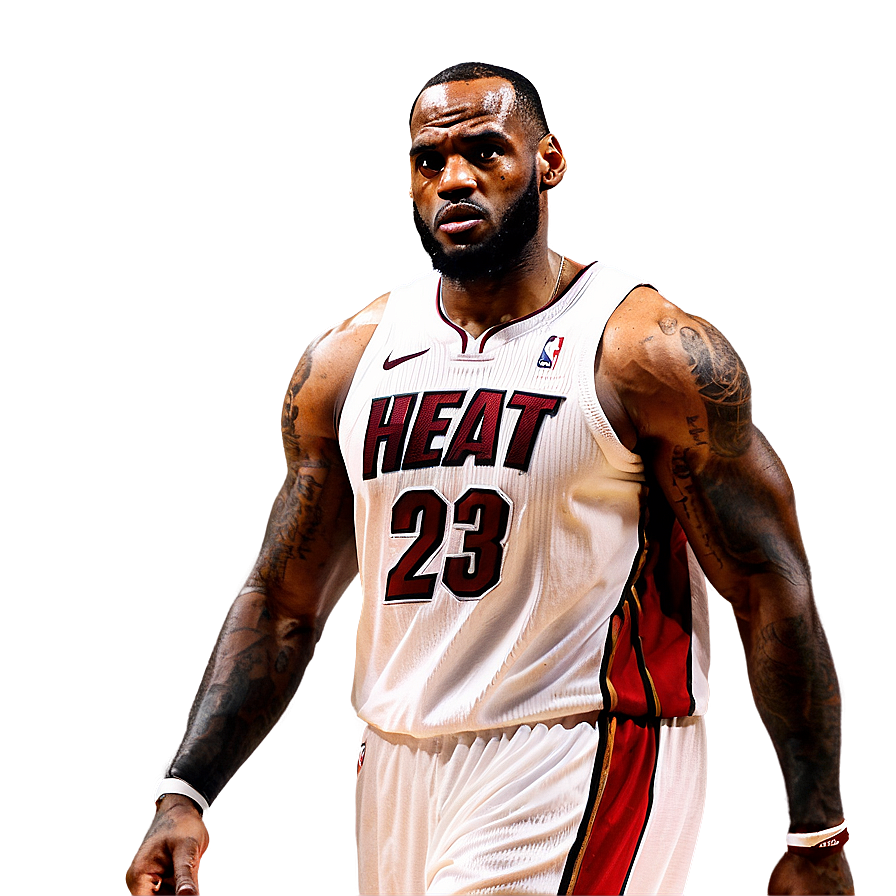 Lebron James Miami Heat Era Png 05232024