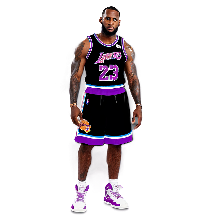 Lebron James Space Jam Outfit Png 82
