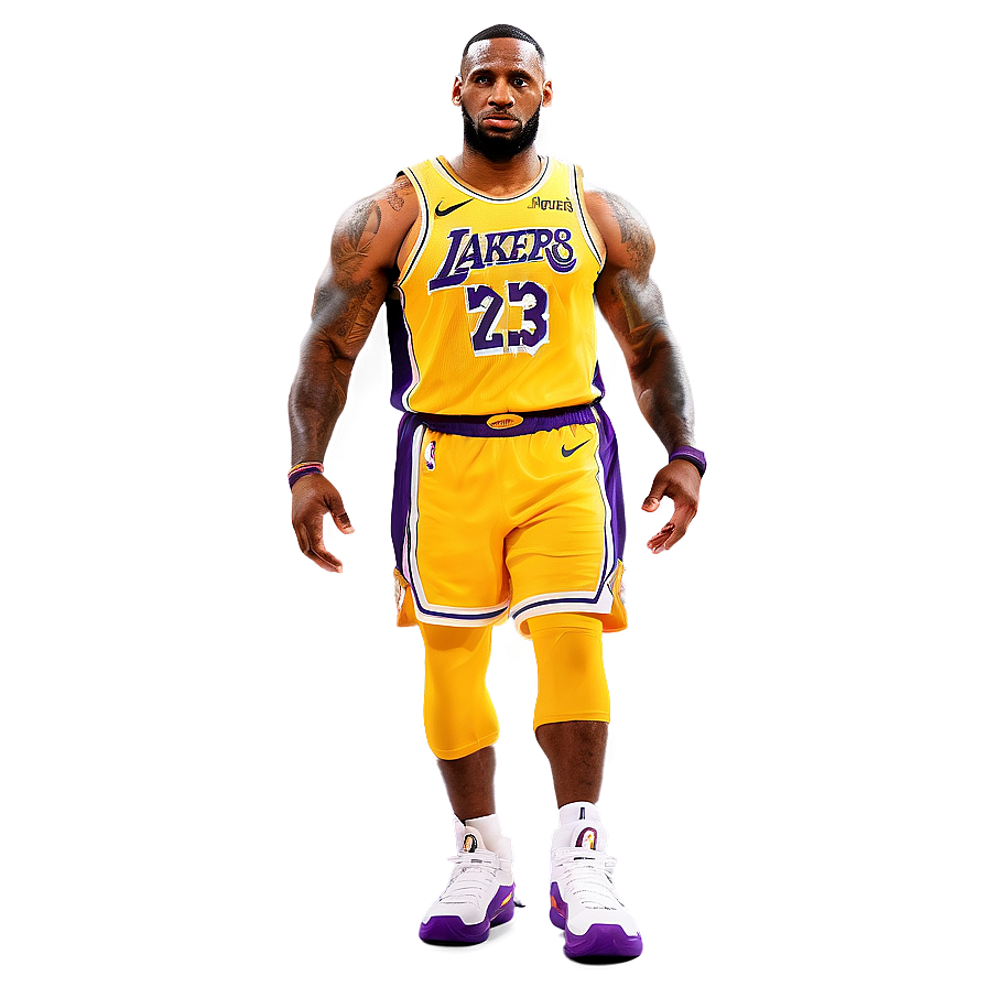 Lebron Lakers Jersey Png 05232024