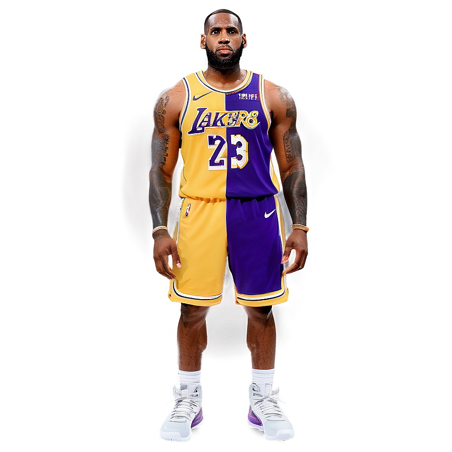 Lebron Lakers Jersey Png Aam