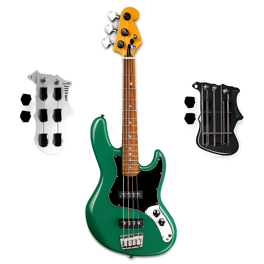 Left-handed Bass Guitar Png 73