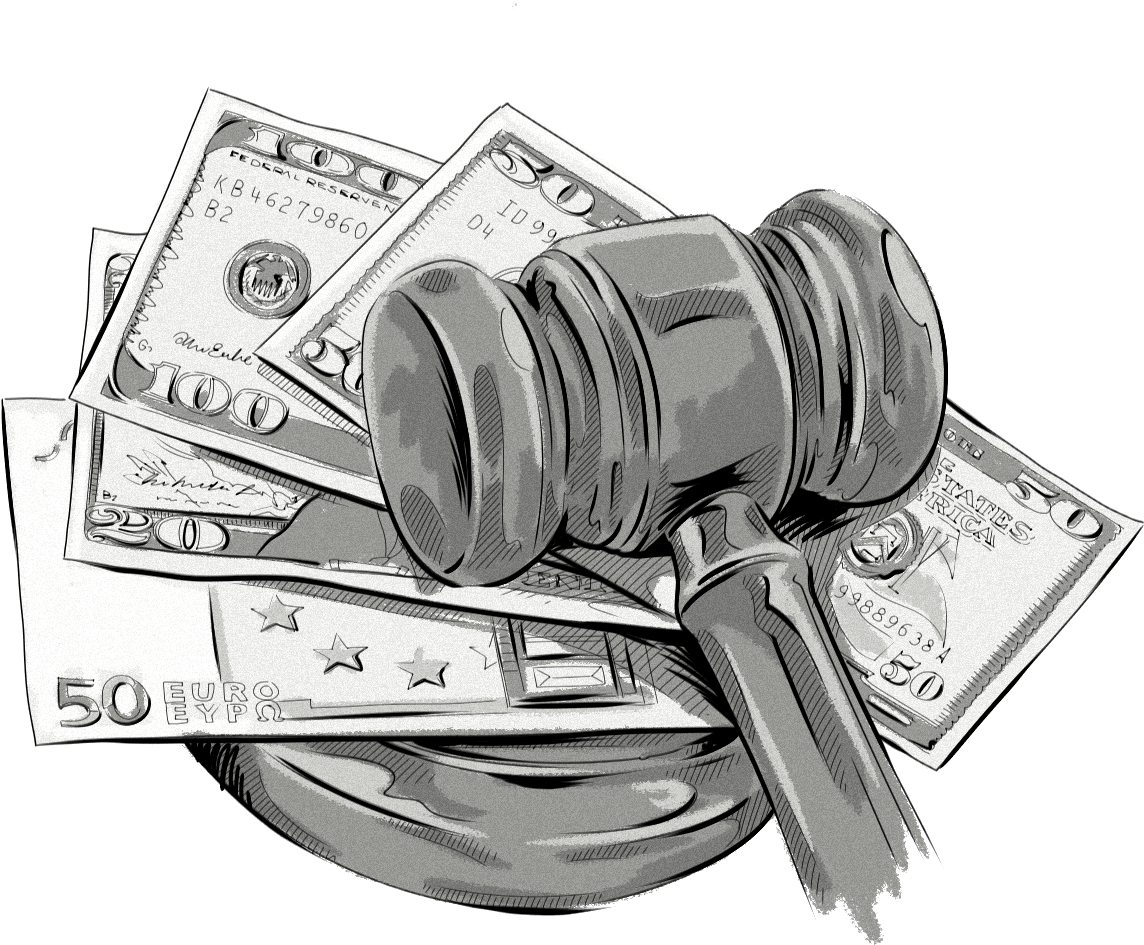 Legal Financial Concept Illustration