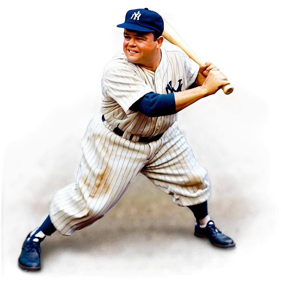 Legendary Babe Ruth Png Yqe97