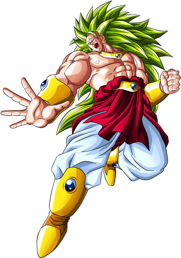 Legendary Super Saiyan Broly Action Pose