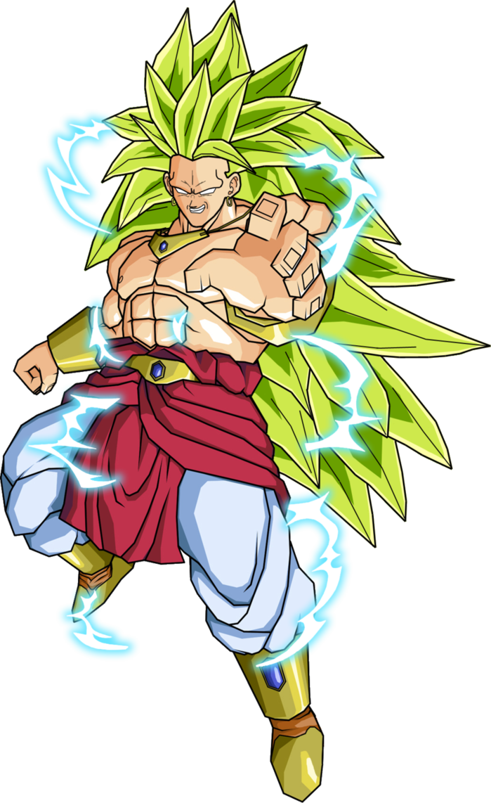 Legendary Super Saiyan Broly Energy Aura