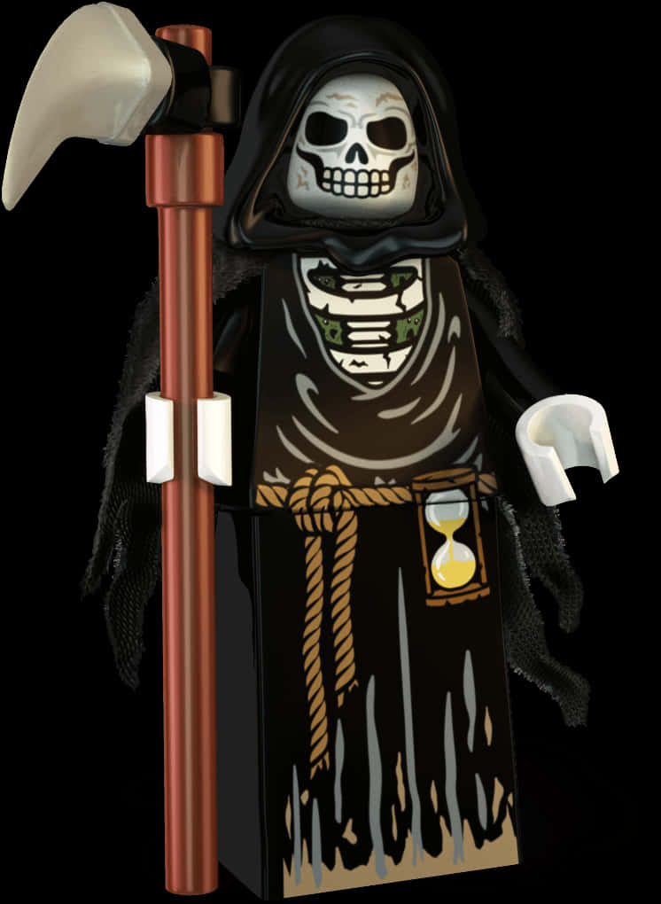Lego Grim Reaper Figure