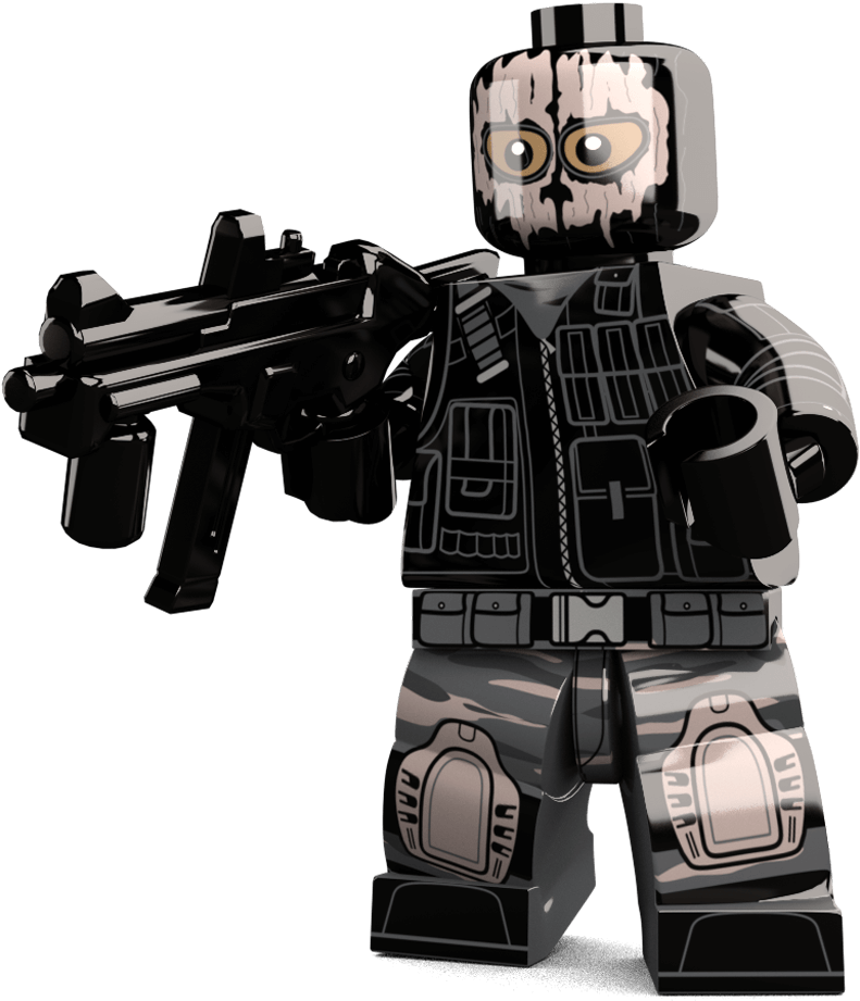 Lego Soldier With Gun