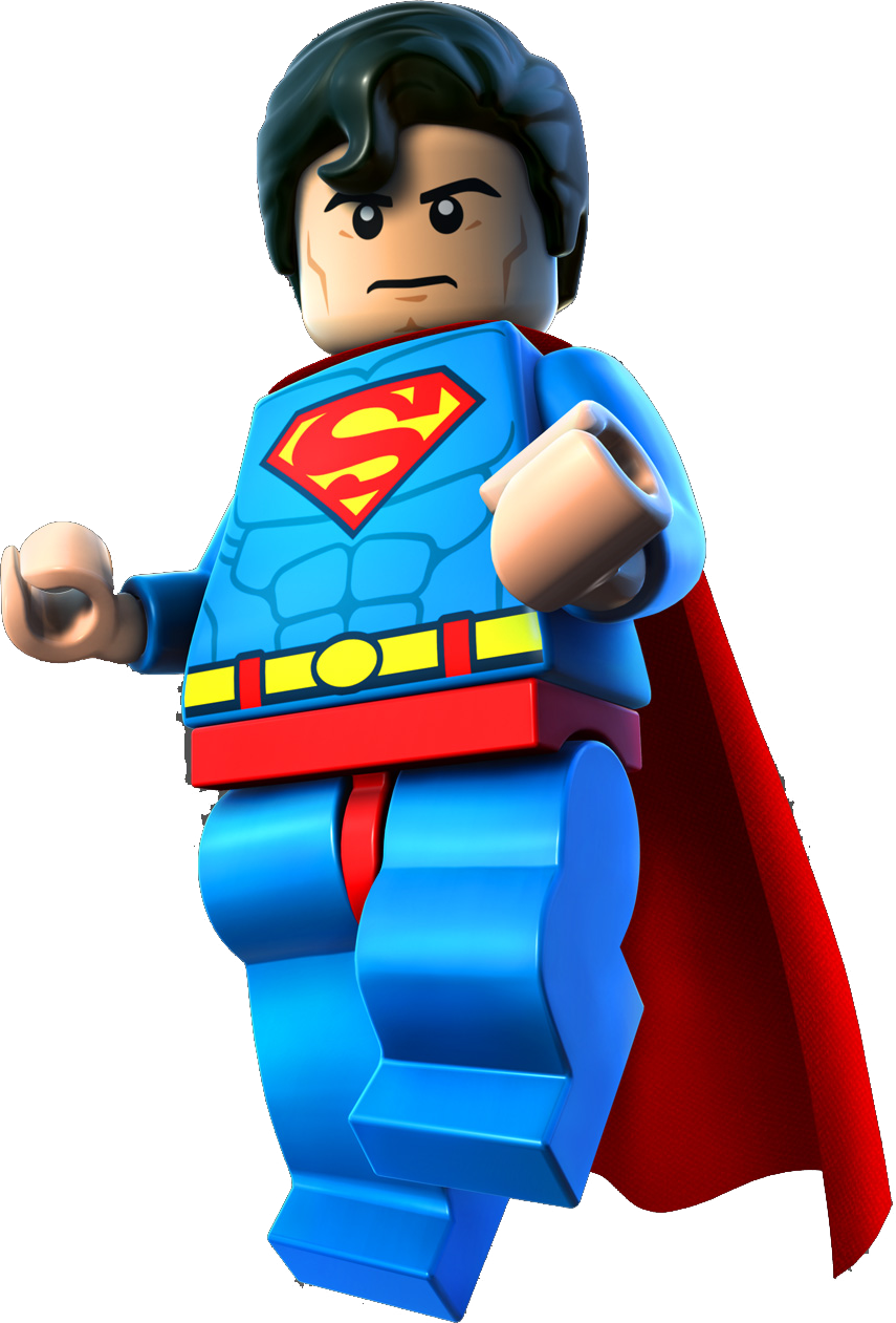 Lego Superman Figure Pose