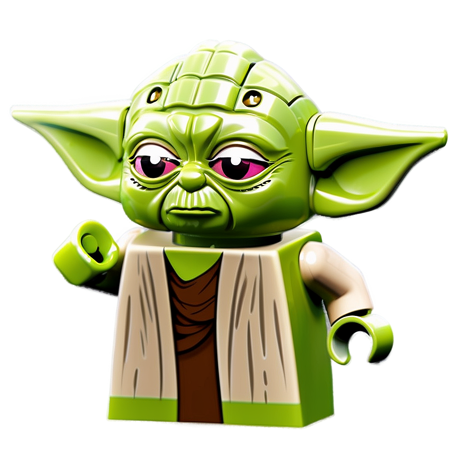 Lego Yoda Assembly Png Yra40