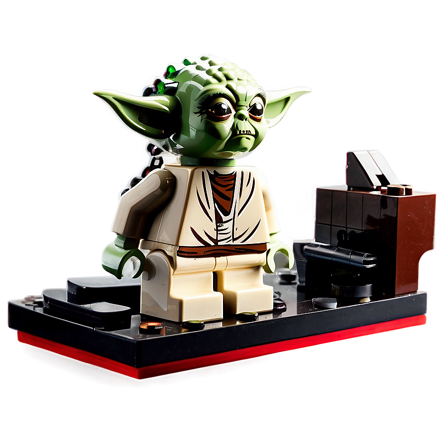 Lego Yoda Desk Decoration Png 06282024