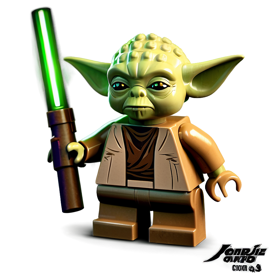 Lego Yoda Showcase Png 06282024