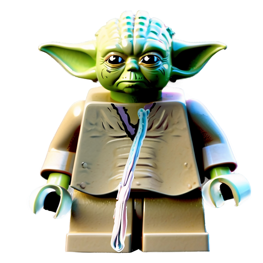 Lego Yoda Toy Version Png 06282024