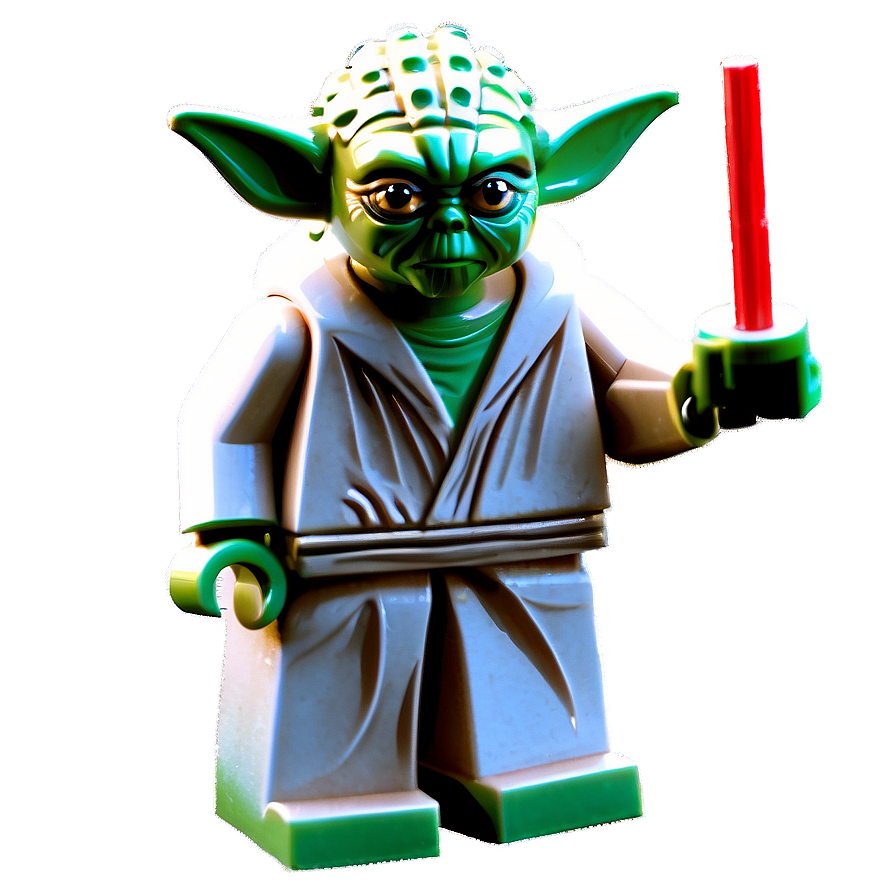 Lego Yoda Toy Version Png 06282024