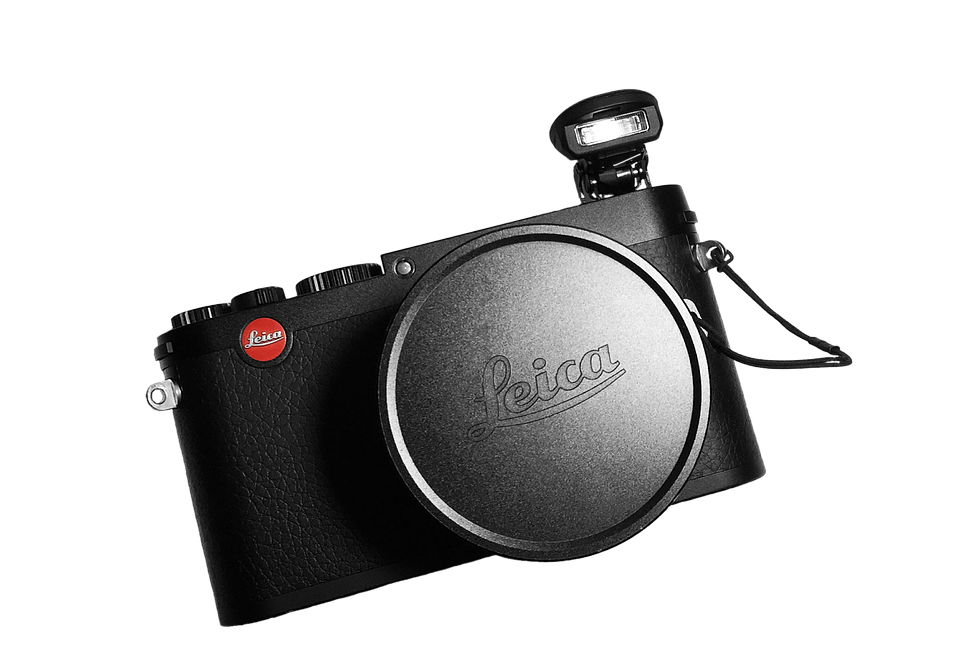 Leica Camerawith Flash Attachment