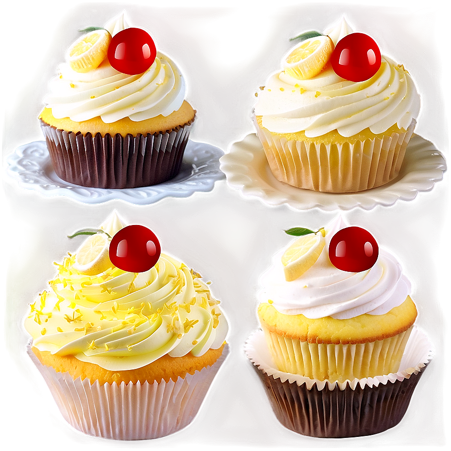 Lemon Cupcake Png 54