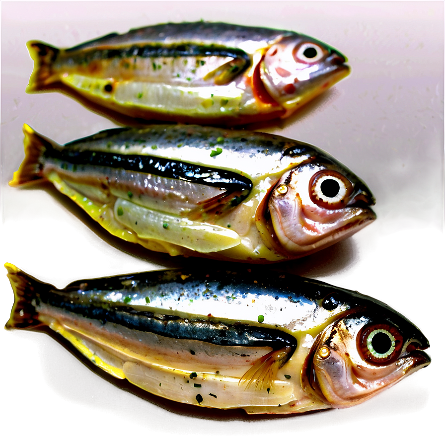 Lemon Garlic Sardines Png Nml2