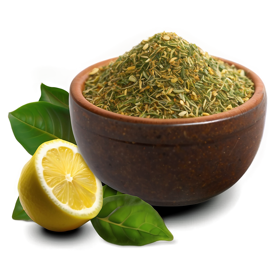 Lemon Herb Seasoning Png Jat