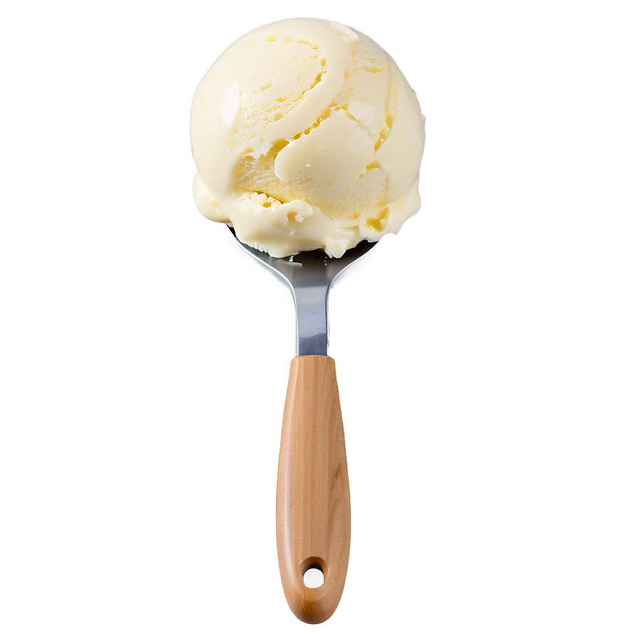 Lemon Ice Cream Scoop Png Cua8