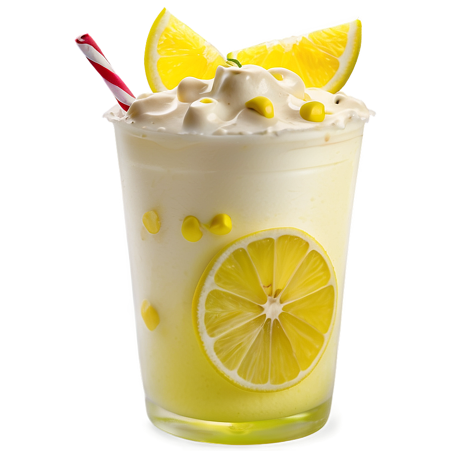 Lemon Milkshake Png Fcr