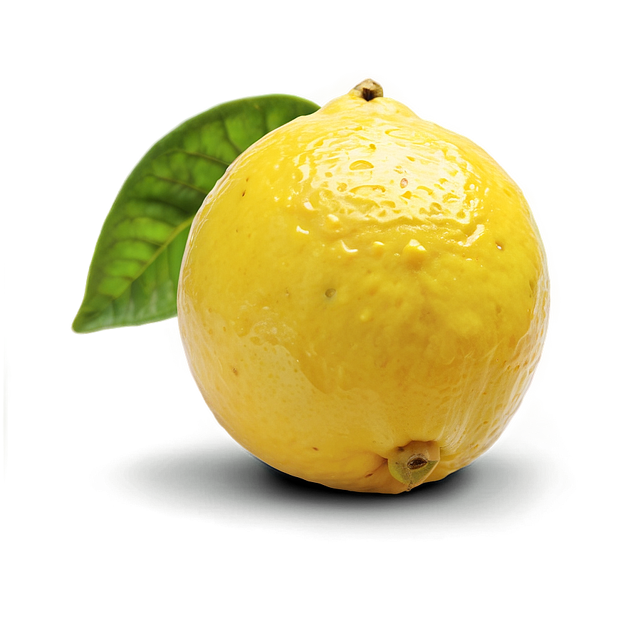 Lemon On White Background Png Vfm