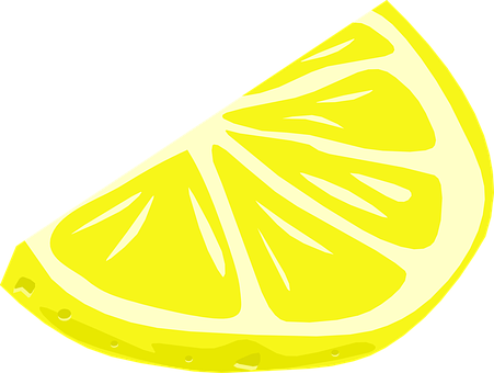 Lemon Slice Illustration