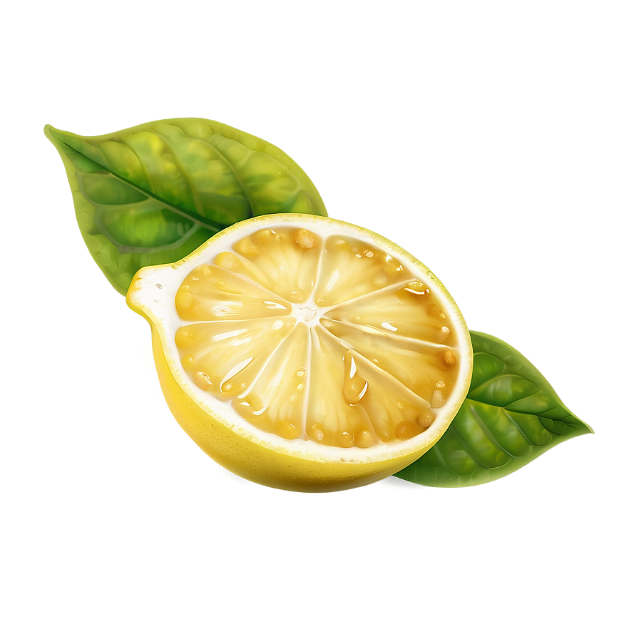 Lemon With Honey Png 19