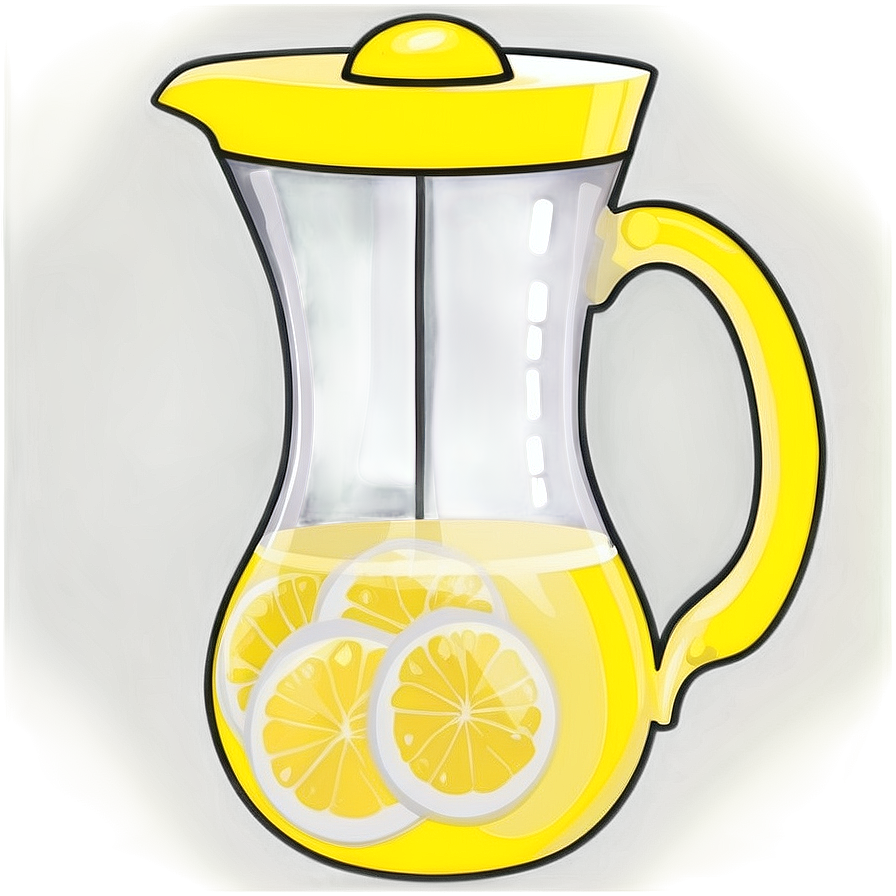 Lemonade Pitcher Decor Png 22