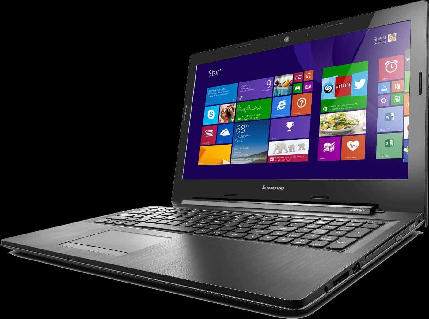 Lenovo Laptop Windows8 Interface