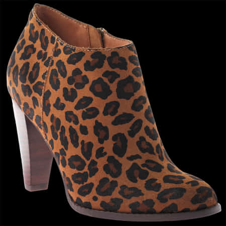 Leopard Print Ankle Boot