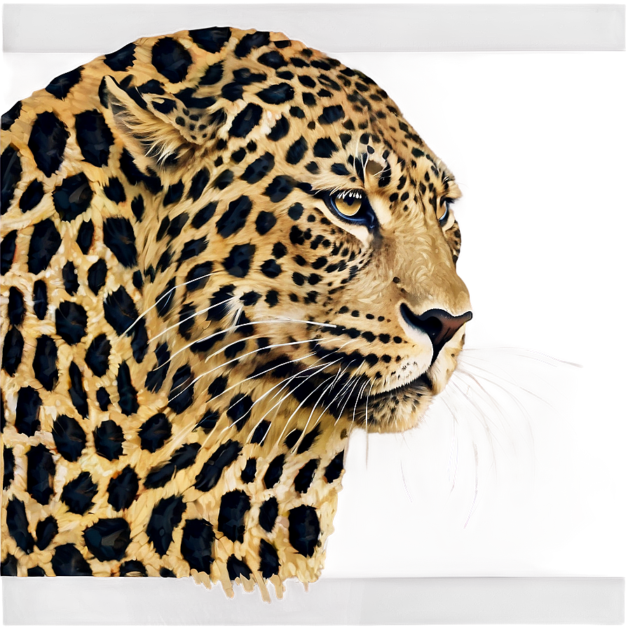 Leopard Print Illustration Png 05212024