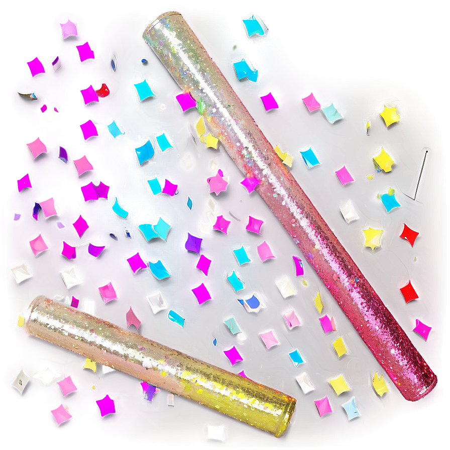 Lets Glow Crazy Glitter Confetti Png Bjo