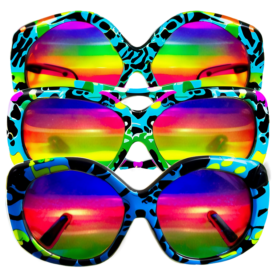 Lets Glow Crazy Party Glasses Png Pit