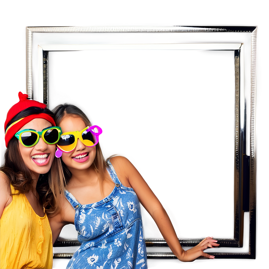 Lets Glow Crazy Photo Booth Frame Png Afb