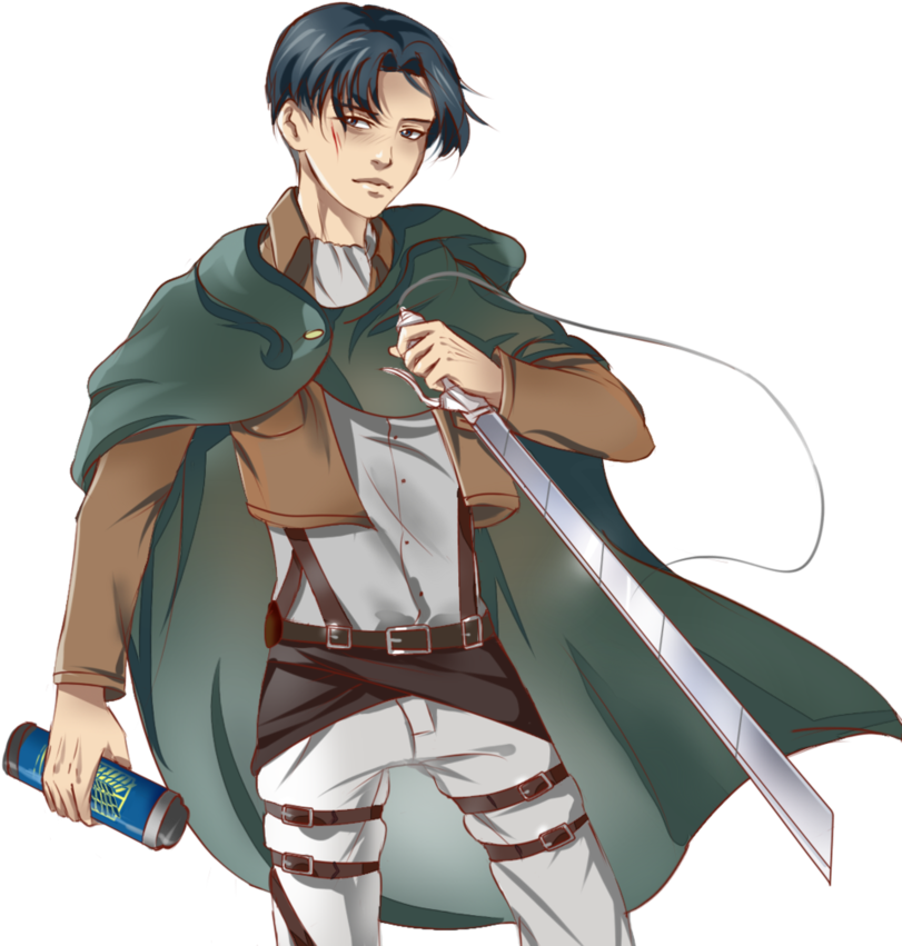 Levi Ackerman Readyfor Battle