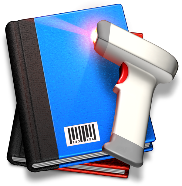 Library Book Scanning Icon